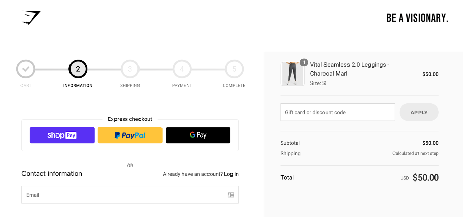 ecommerce checkout best practices 02 - 12 Ecommerce Checkout Best Practices to Optimize Yours