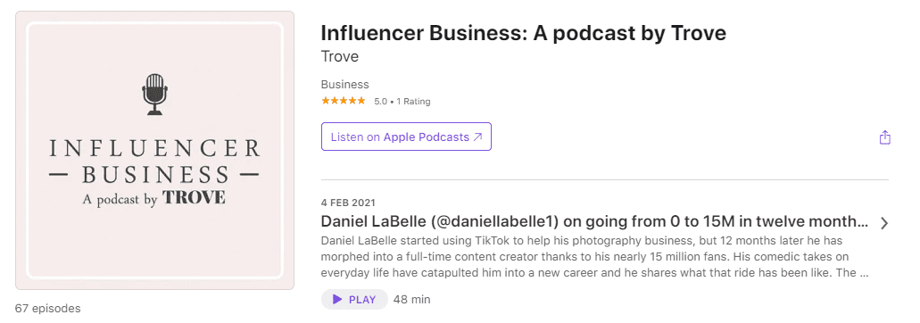 Podcasts für Influencer Influencer Business