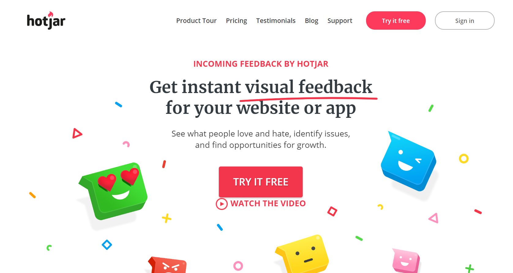 HotJar - 30 Customer Feedback Questions to Ask in 2022 (& Tools to Use)