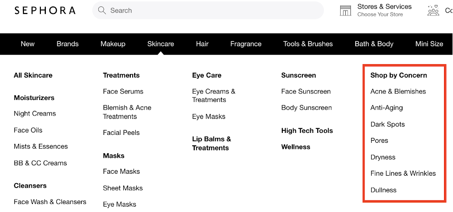 behavioral segmentation example sephora - 8 Great Examples for Behavioral Segmentation