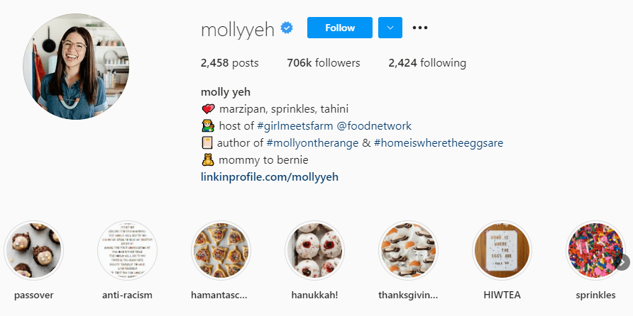 makro influencer mollyyeh