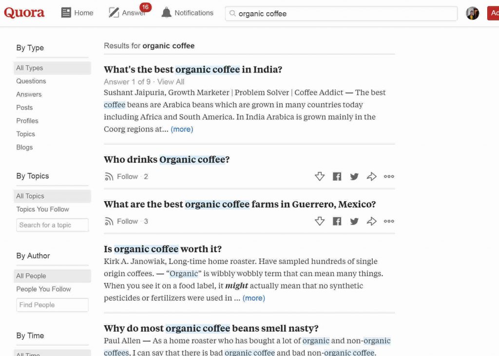 Quora adalah tambang emas penelitian kata kunci