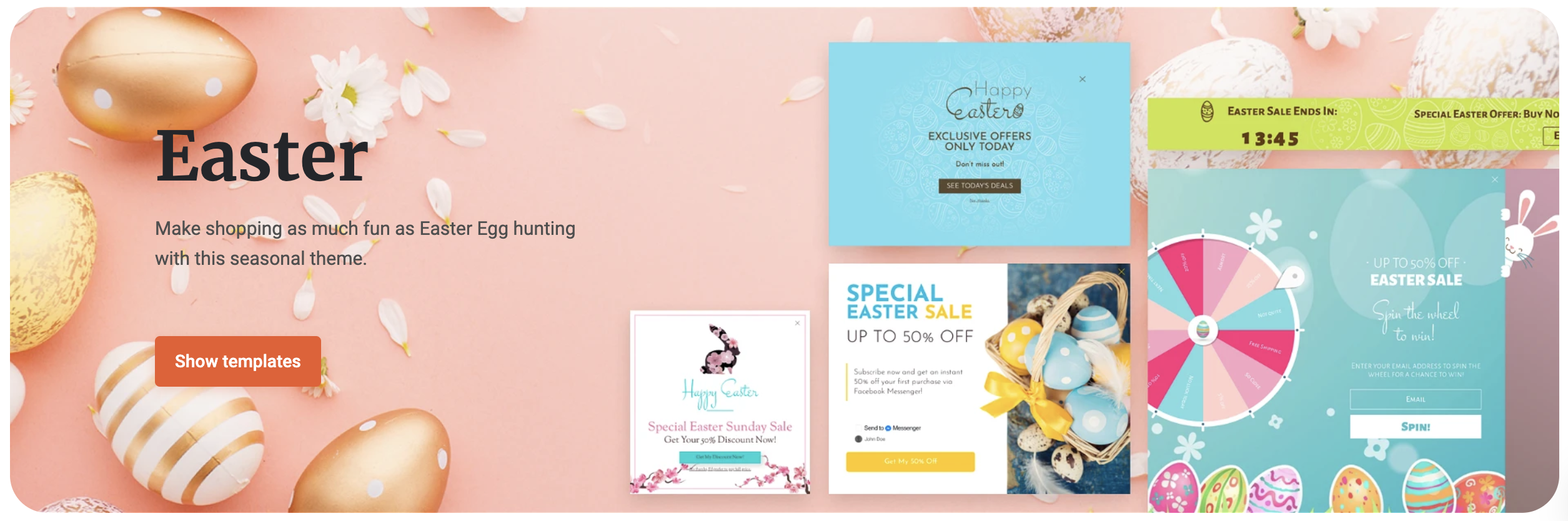 easter theme - 10 Stunning Easter & Mother’s Day Popups to Increase Your Revenue