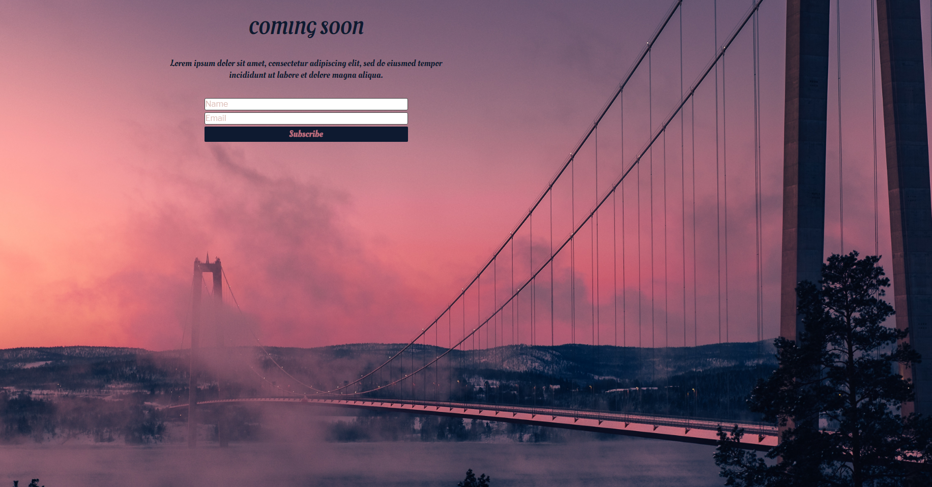 UnderConstructionPage para WordPress