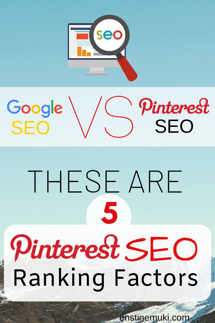 google SEO vs Pinterest SEO para tráfego