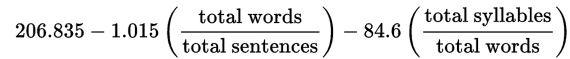 Formula di leggibilità di Flesch-Kincaid