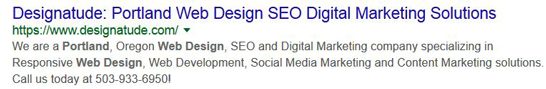 Portland Webdesign und SEO