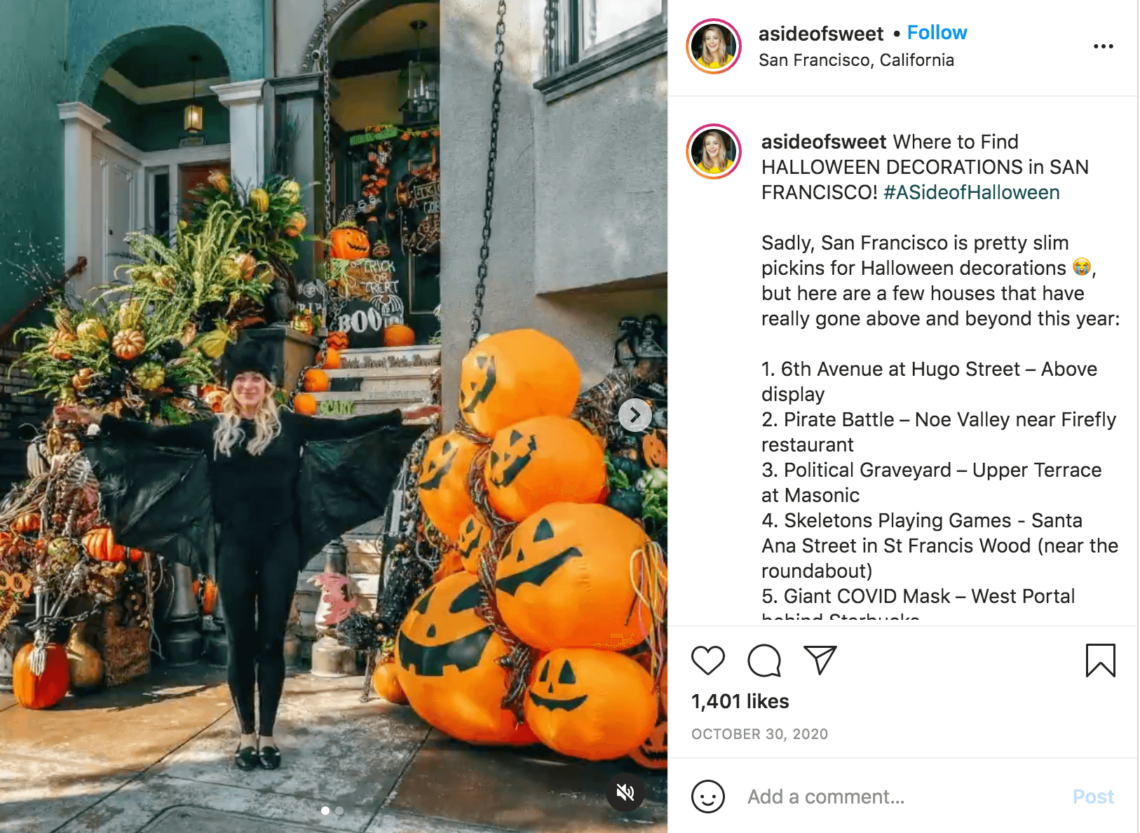 Halloween Influencer Instagram Rumah Dihiasi Posting