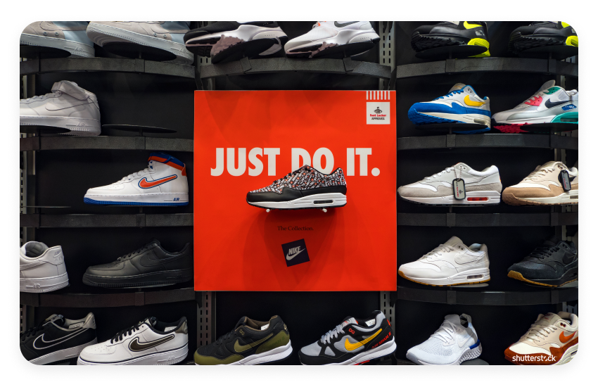 publicitate marca Nike