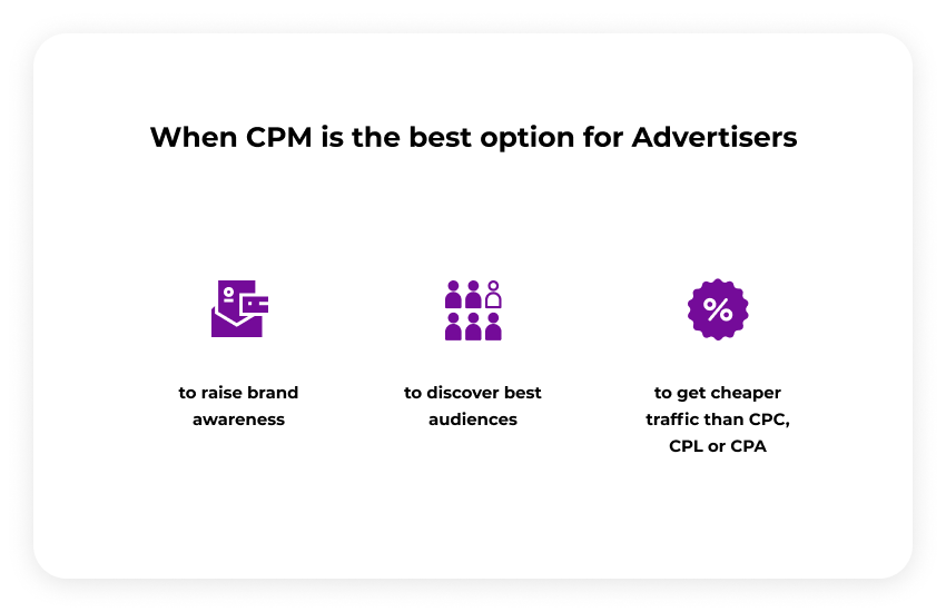 CPM 何時最適合廣告客戶