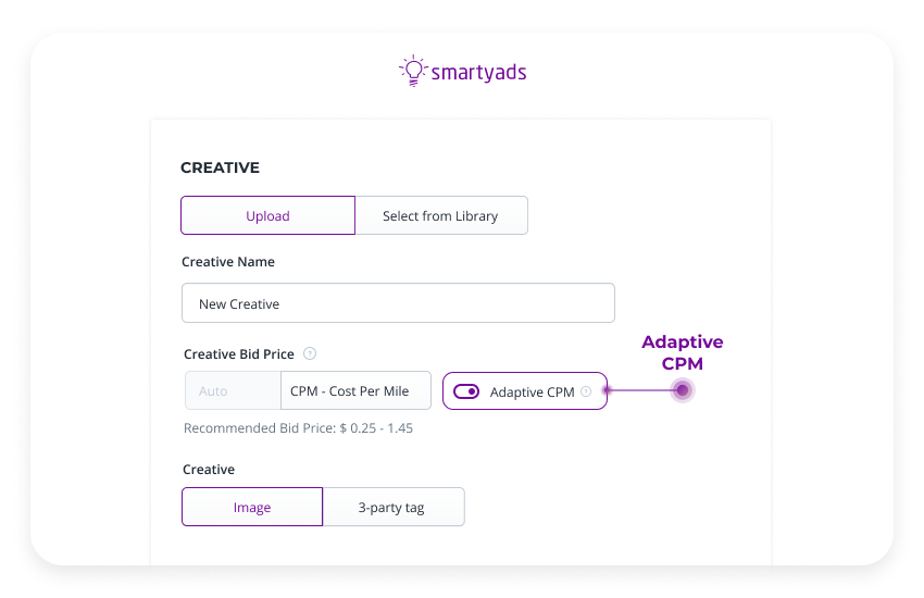 adaptives cpm dsp Dashboard