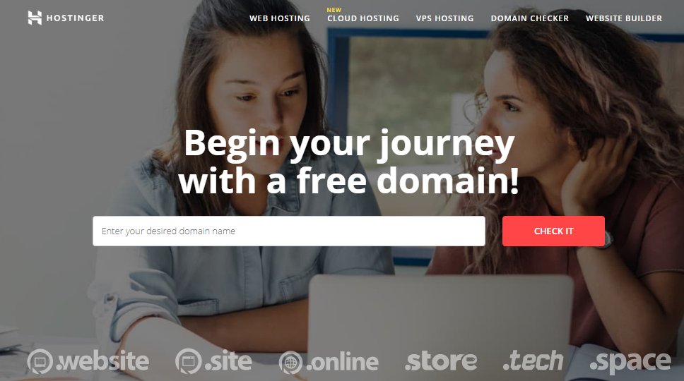 Domaine .com gratuit à vie