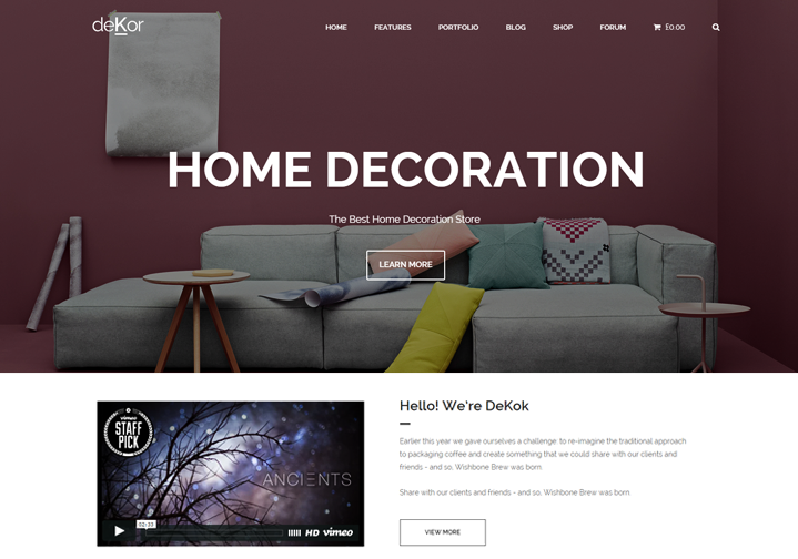 Motyw e-commerce WordPress