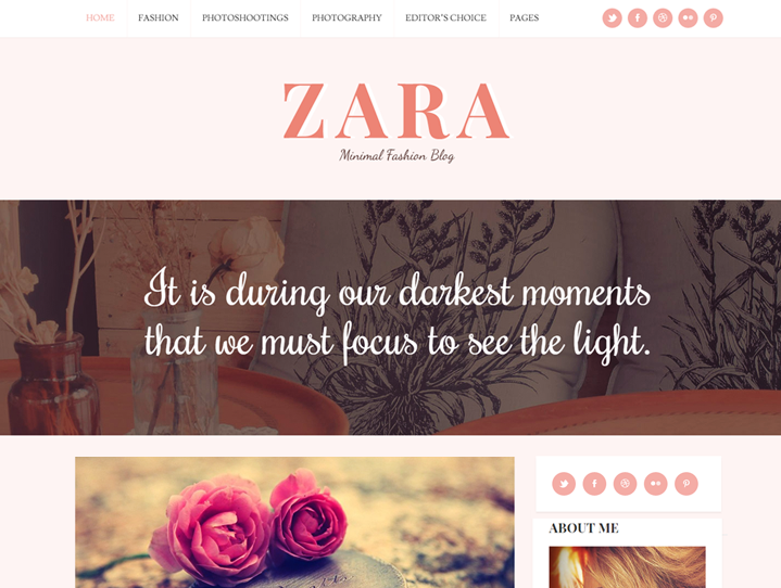 WordPress Theme For Blogger