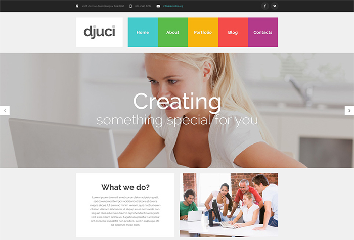 Web Design Tema WordPress