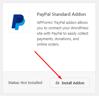 Addon Standar PayPal