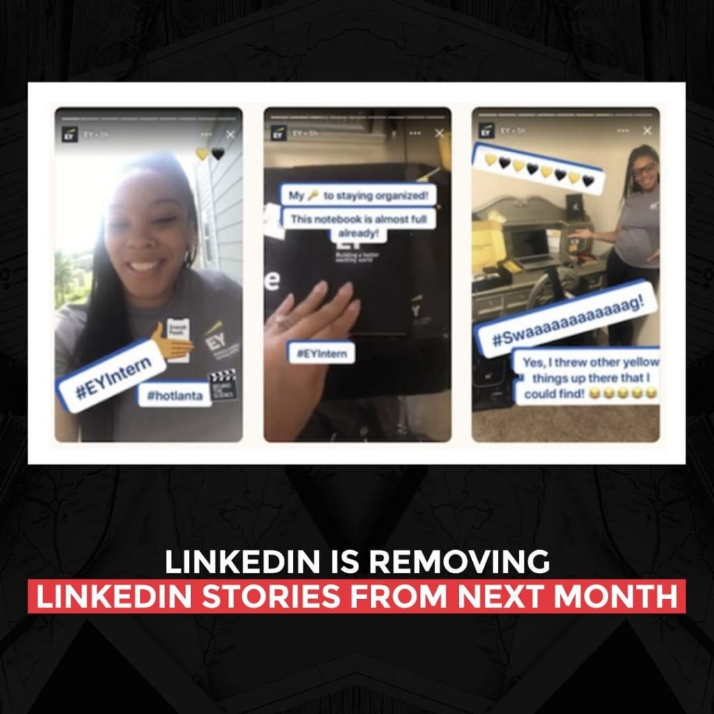 LinkedIn กำลังลบ LinkedIn Stories ออกจากเดือนหน้า