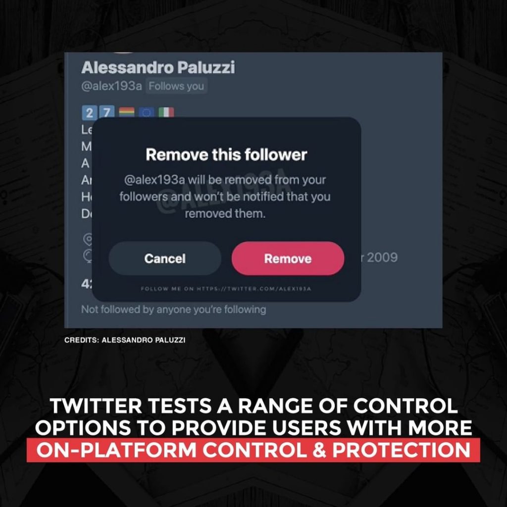 Twitter prueba una gama de opciones de control para brindar a los usuarios más control y protección en la plataforma