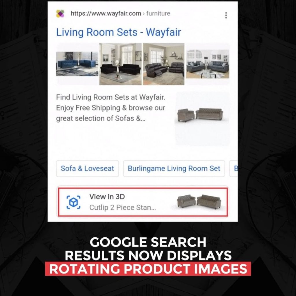 Os resultados de pesquisa do Google agora exibem imagens rotativas de produtos