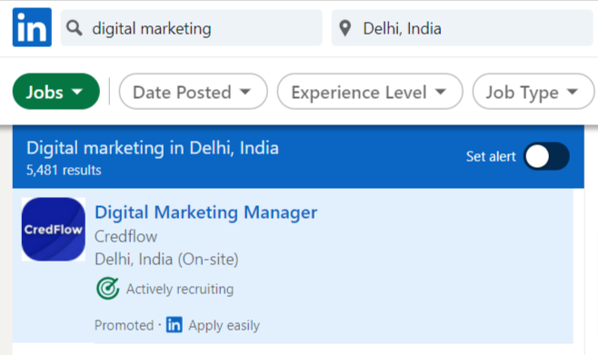 Oportunități de carieră în marketing digital în Delhi