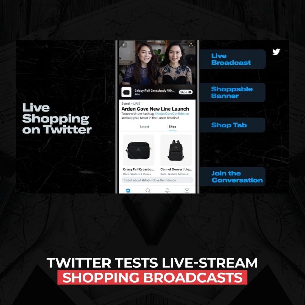 Twitter testet Live-Stream-Shopping-Sendungen