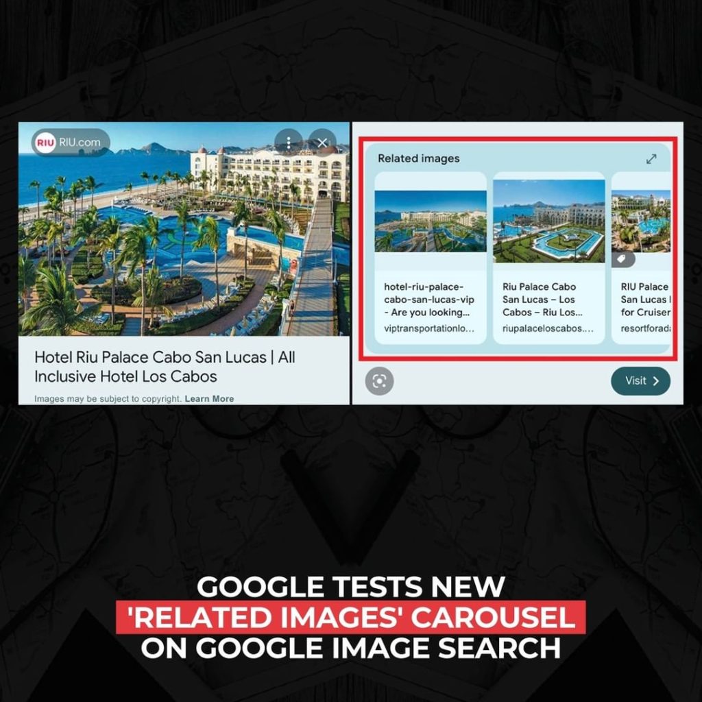 Google tests new ‘Related Images’ carousel on Google Image Search