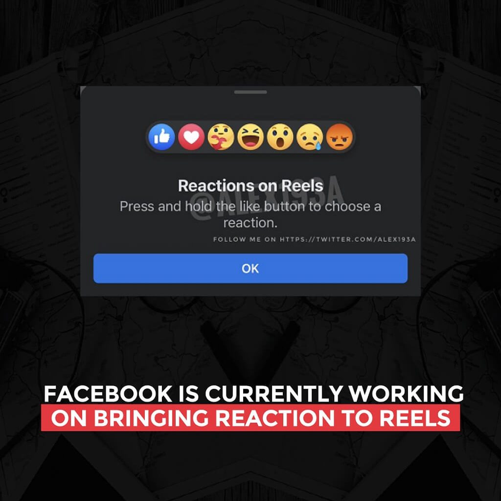 Facebook 目前正在努力为 Reels 带来反应