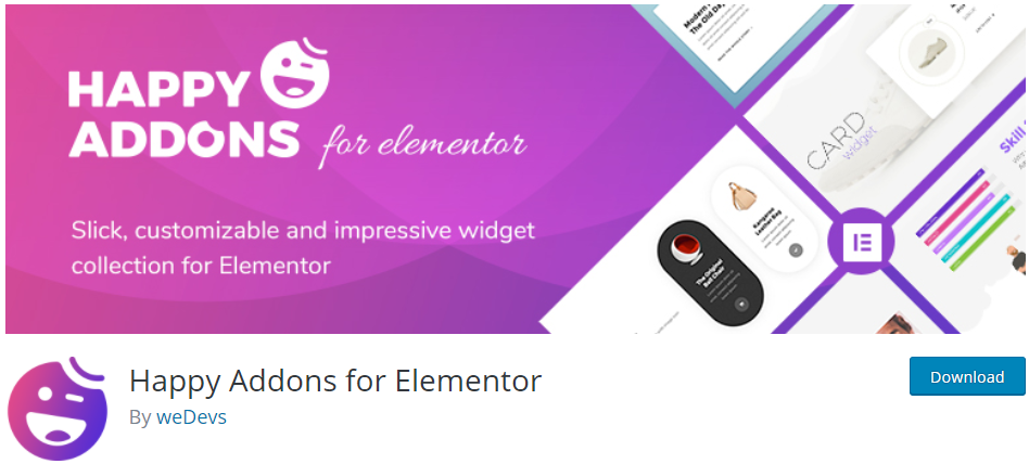 Elementor 的快樂插件