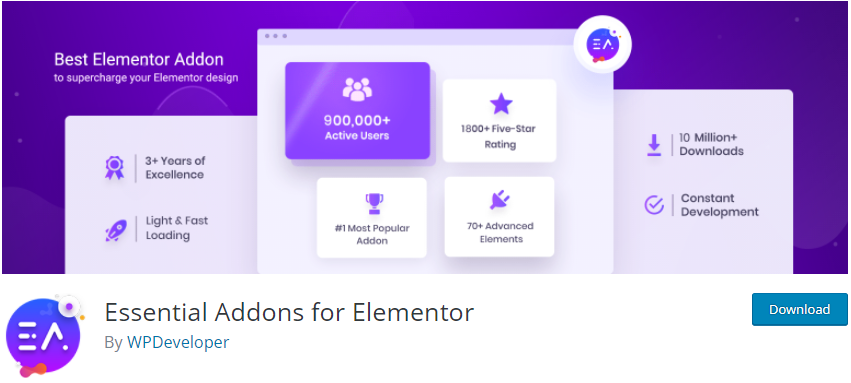 Основные дополнения для Elementor