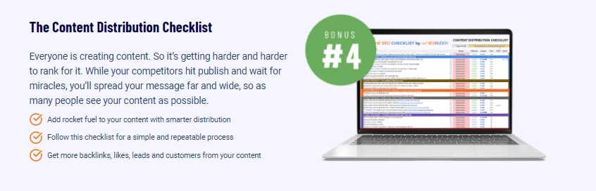 A Lista de Verificação de Distribuição de Conteúdo da Lista de Verificação de SEO
