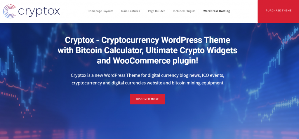 Pratinjau tema Cryptox