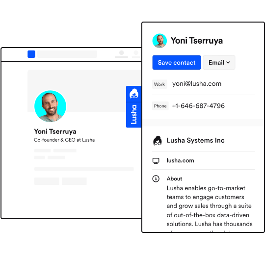 Un exemplu de baza de date ZoomInfo. Ei vând clienți potențiali de la business la business.