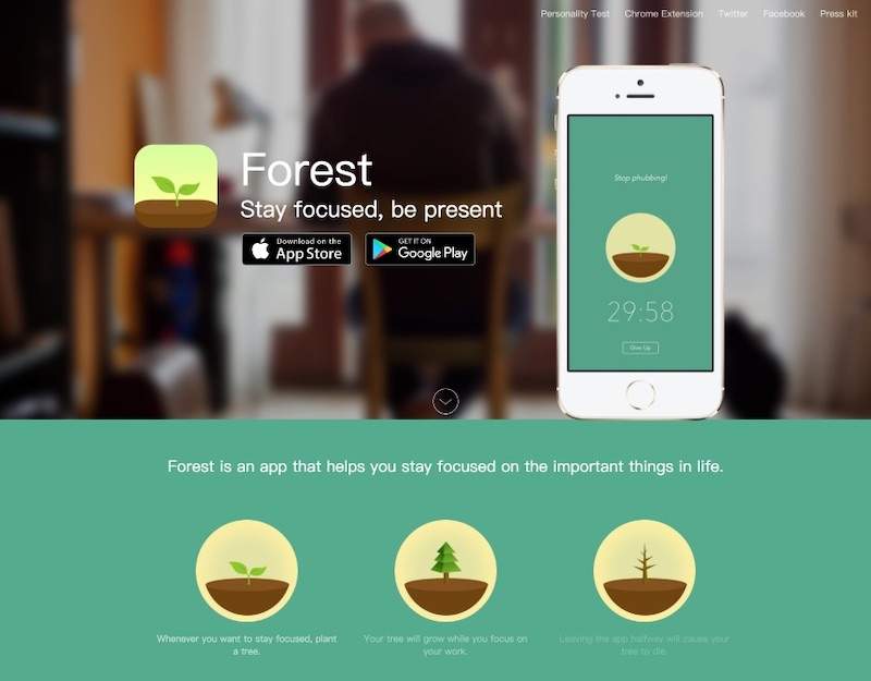 Application Forêt