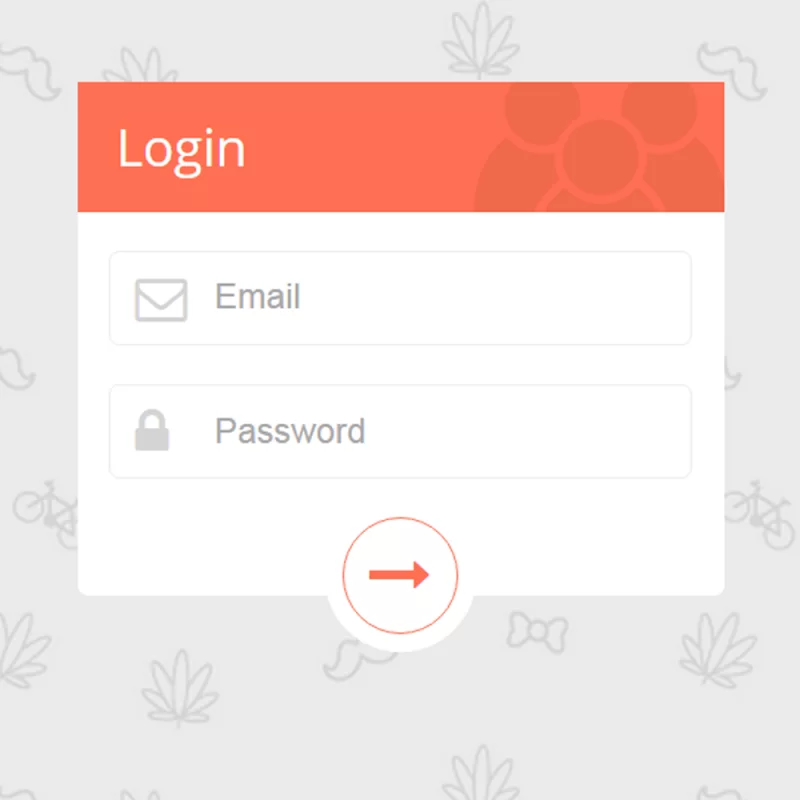 Eleganter Login