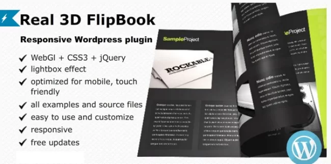 Real3D FlipBook WordPress Eklentisi