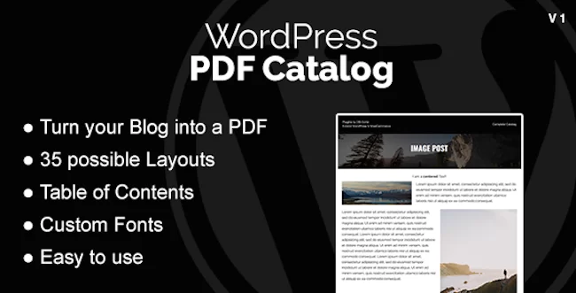 WordPress PDF Kataloğu