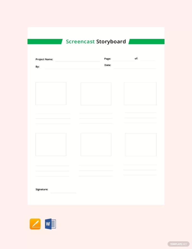 8 Modelo de storyboard