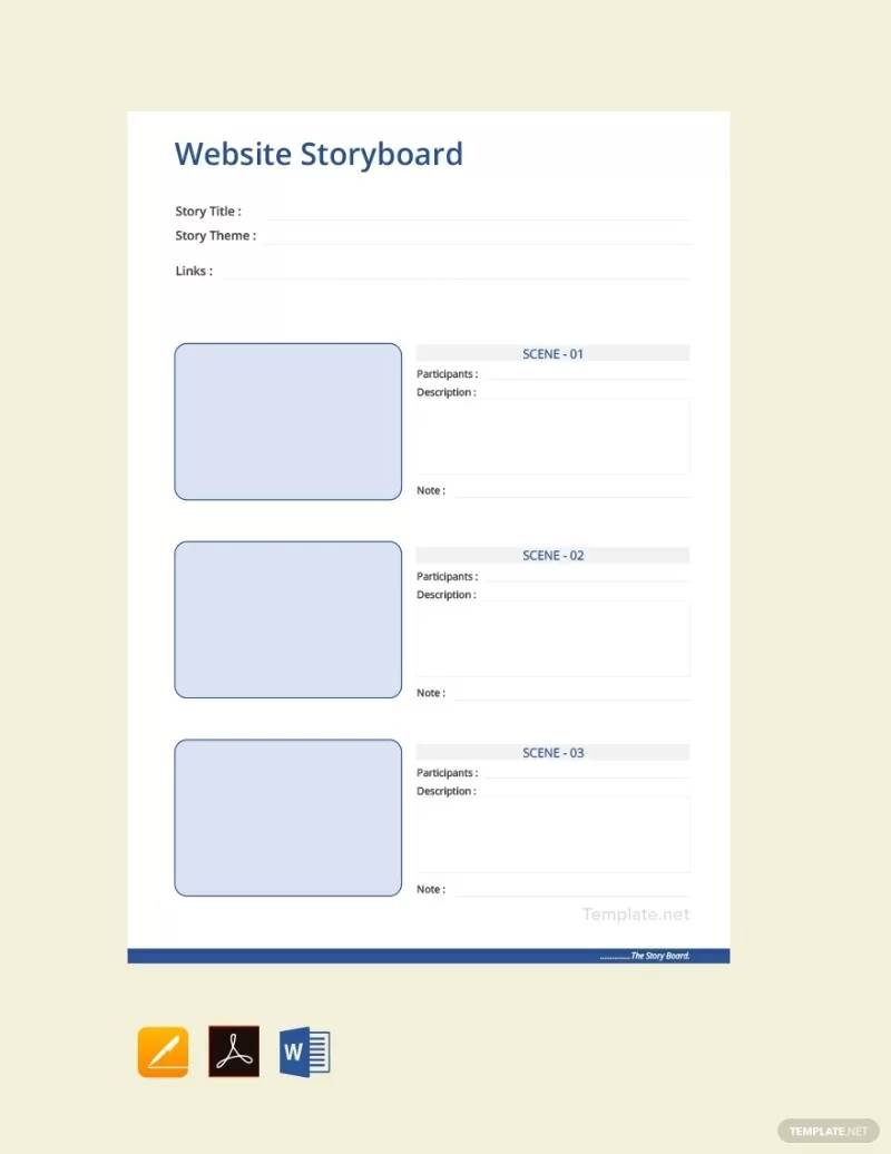 9 Modelo de storyboard