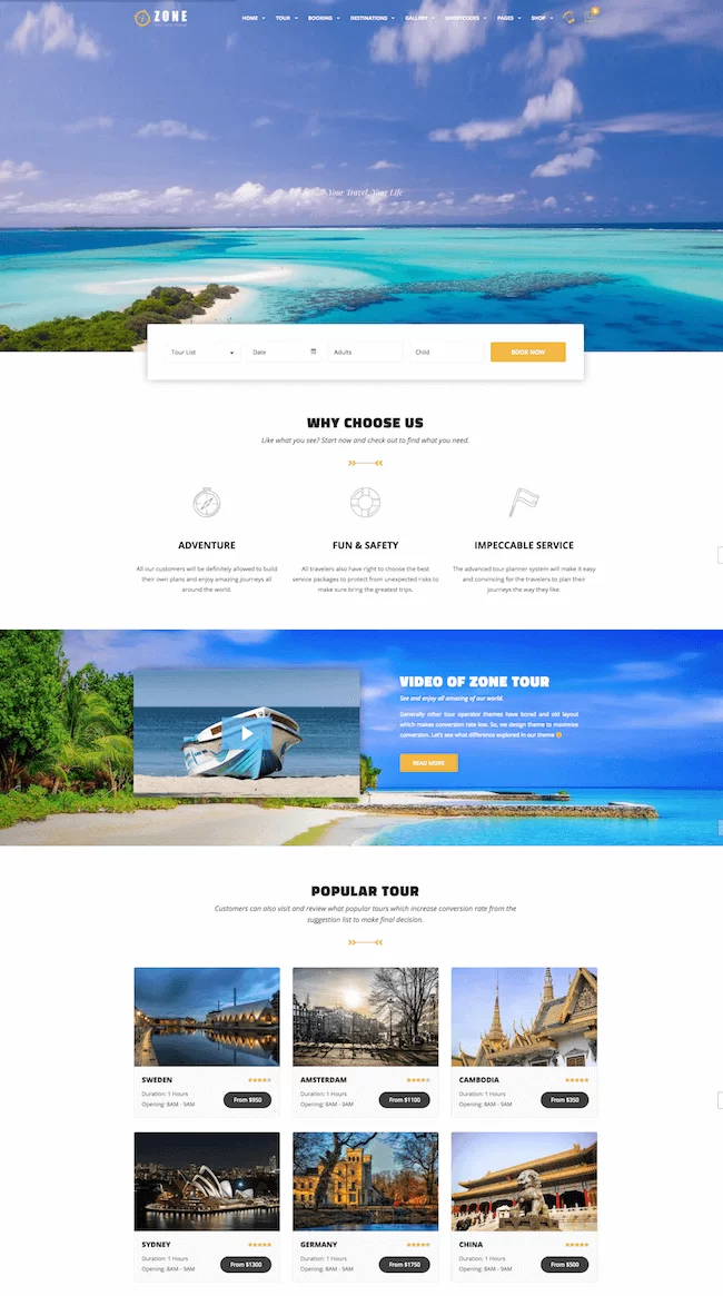 Tema Zona WooCommerce