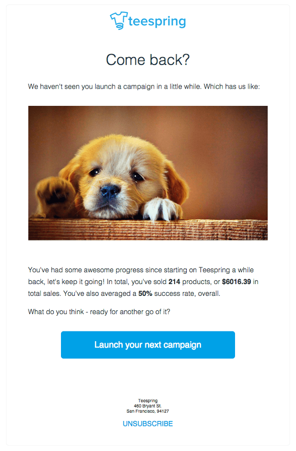 win back email examples 02 - 5 Great Winback Email Examples Customers Can’t Resist