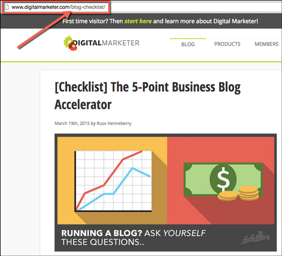 blog checklist img1 - How Digital Marketer Generated 2,689 Leads in 14 Days