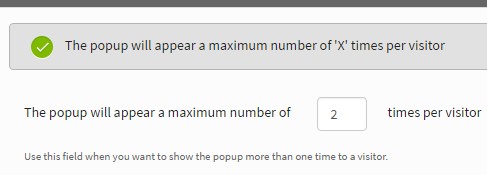 6 ultoffice popup appears 2 times per visitor - How Ultimate Office ® Achieved 5,56% Increase in Revenue