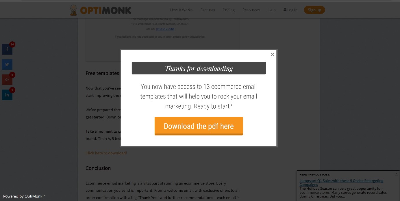 7 - How to Use Onsite Retargeting Like OptiMonk