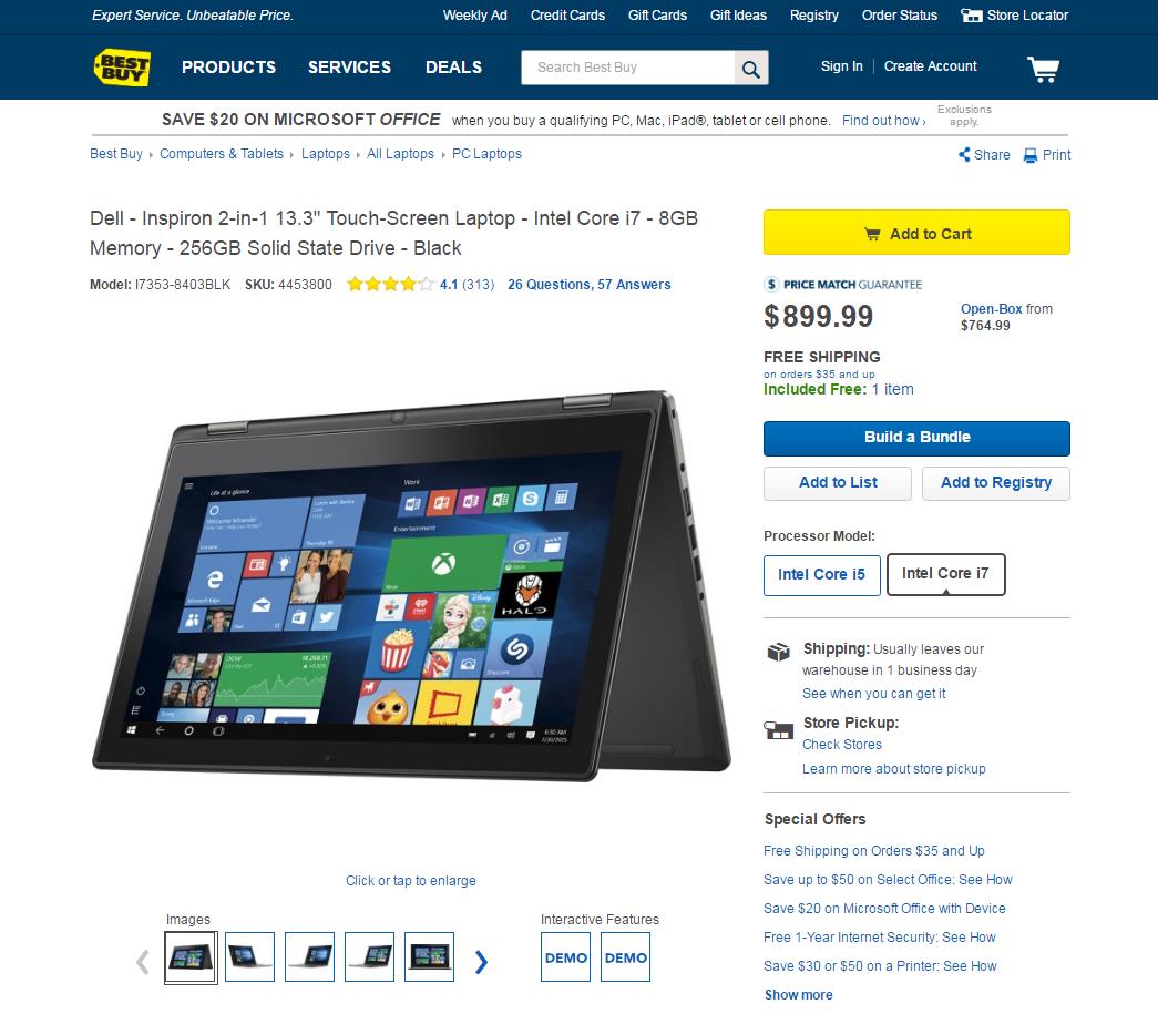 14 BestBuy top quality image - Ecommerce CRO Marketing Lessons from Ecommerce Giants