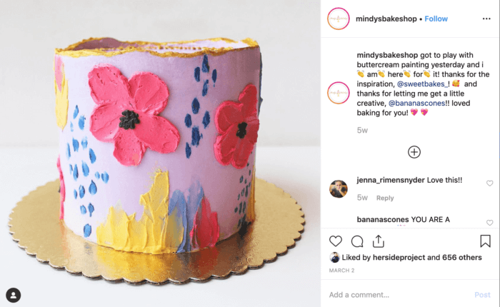 Mindy's Bake Shop di Austin menciptakan kue merah muda yang indah (dan kinerja Instagram Stories yang luar biasa).