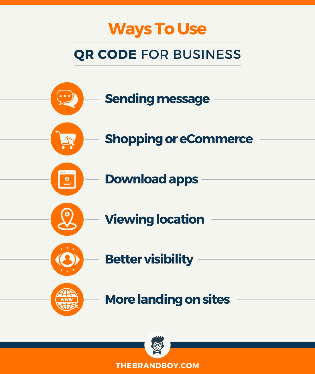 formas de usar QR for Business