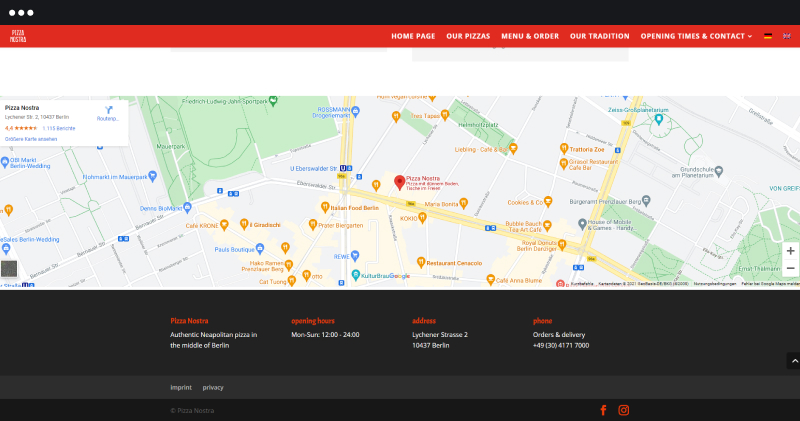 sito web di google map