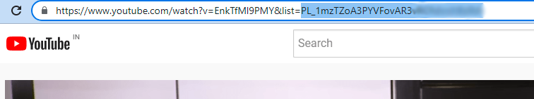 generator de cod de încorporare a listei de redare youtube