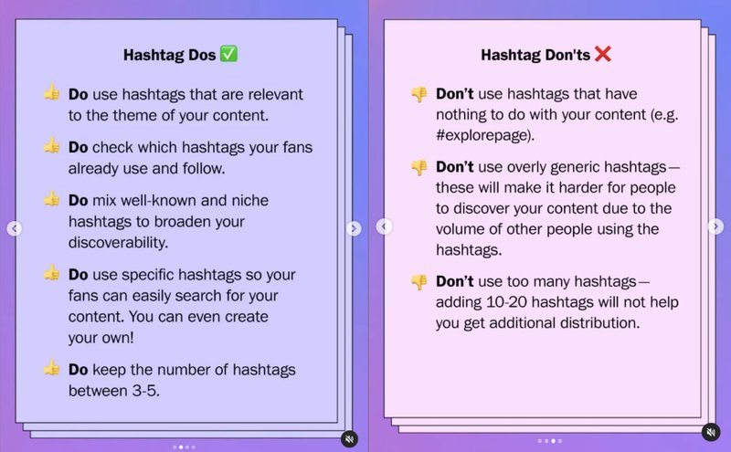 estrategia efectiva de hashtags