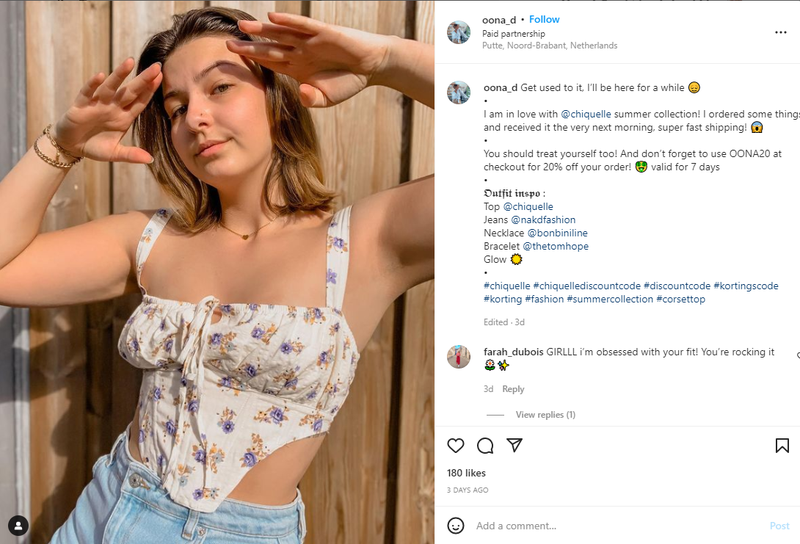 Affiliate-Vermarkter als Instagram-Geschäftsidee